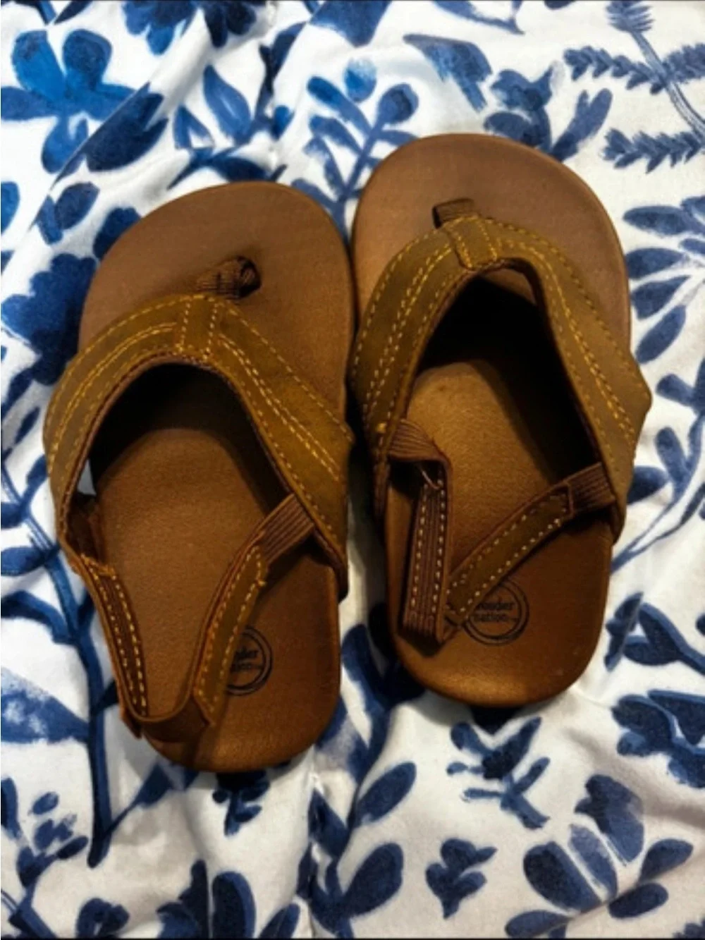 Kids Brown Toddler Sandals